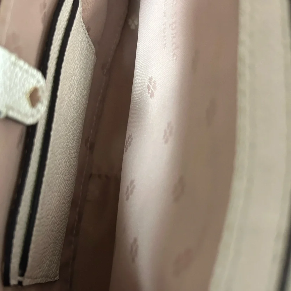 Kate Spade New York Two-tone Jackson Medium Triple Gusset Crossbody NWOT - Picture 8 of 16